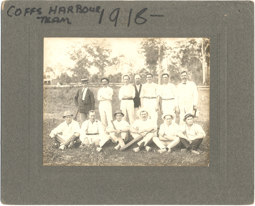 Coffs Harbour Cricket team, 1918