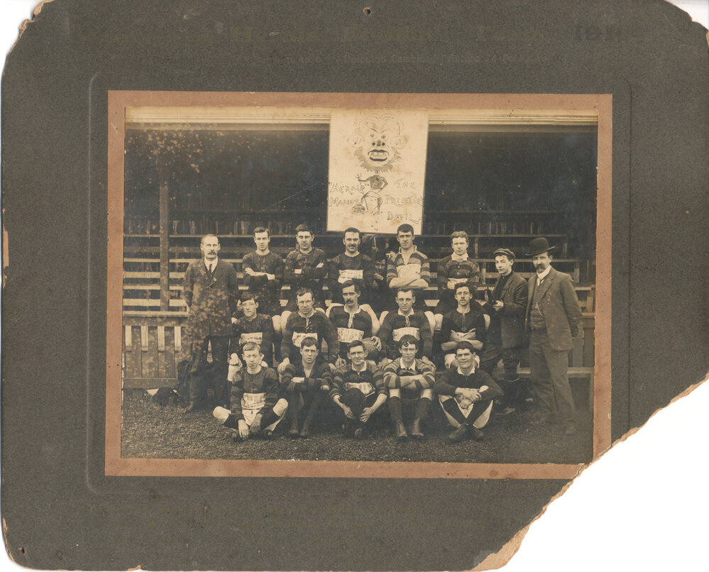 Wanganui football team, 1910