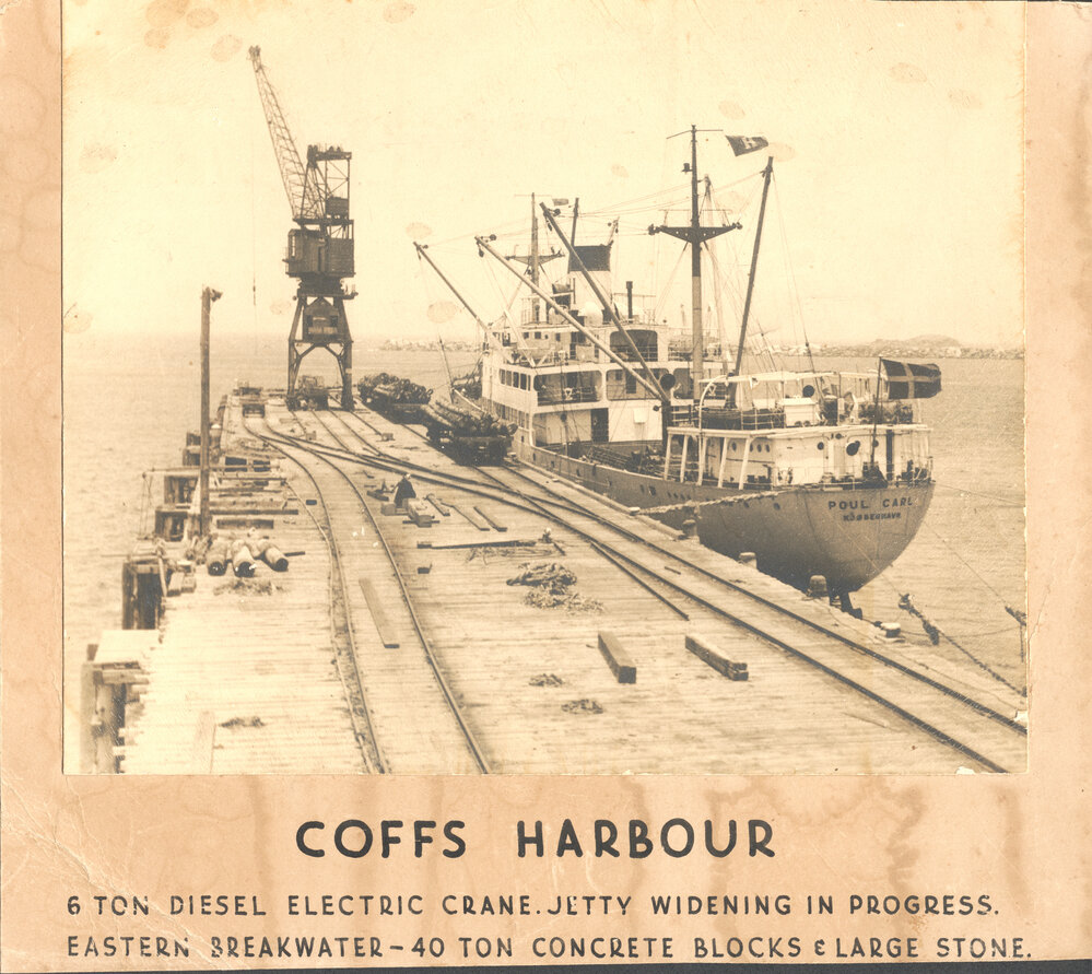 Widening of the jetty