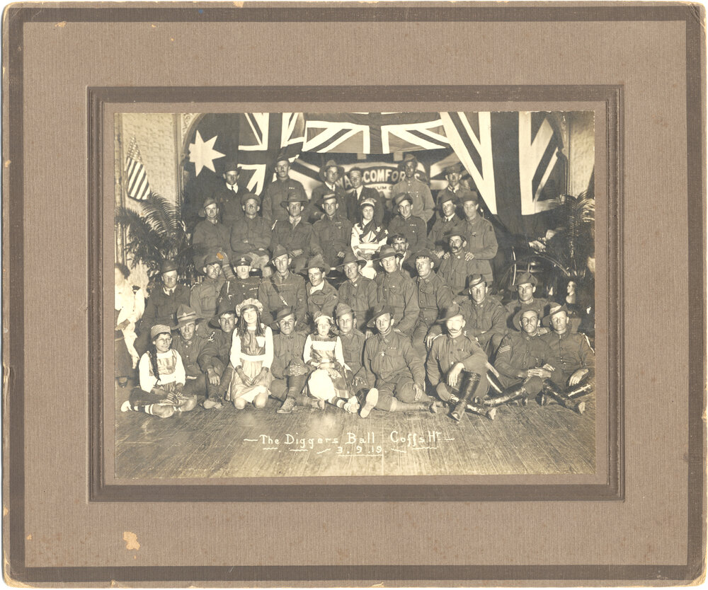 Diggers' Ball, Coffs Harbour, 3 September 1919