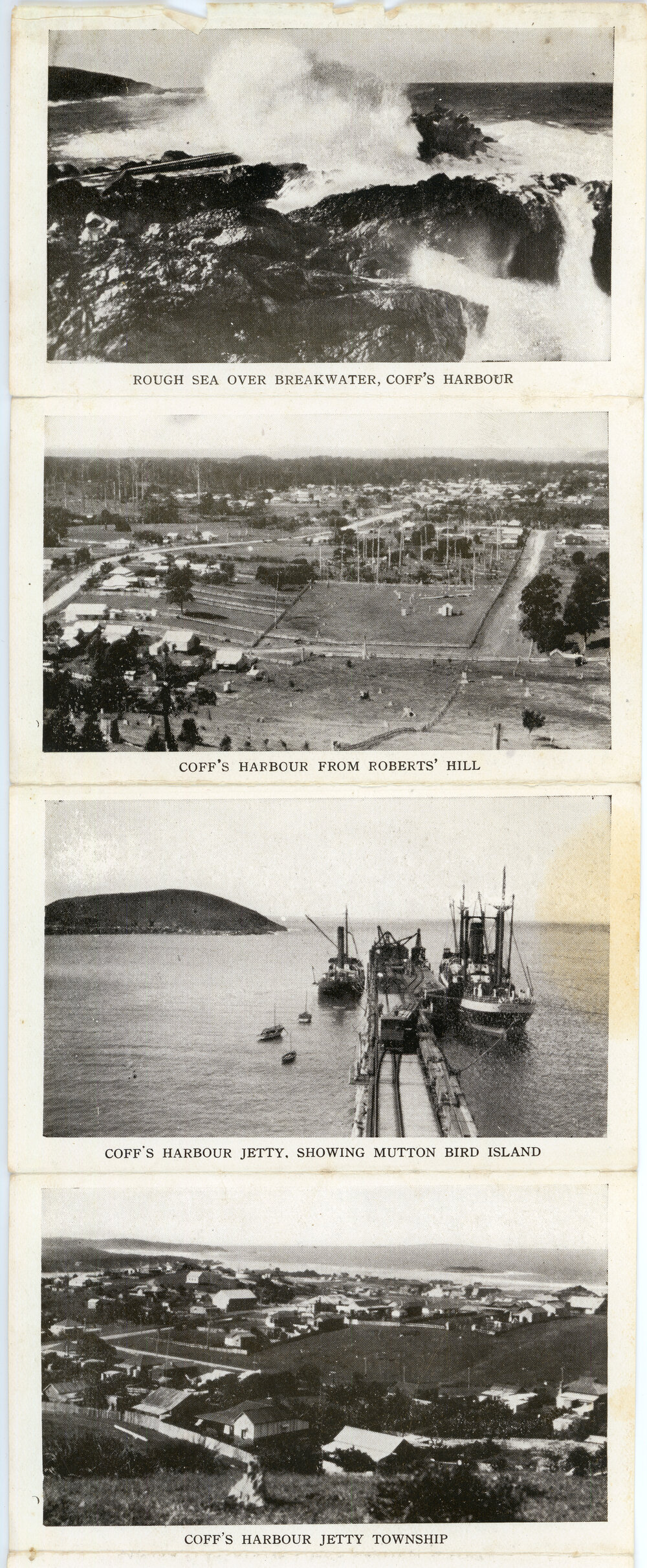 Foldout booklet of views