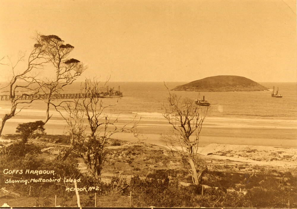 Coffs Harbour Jetty, 1908