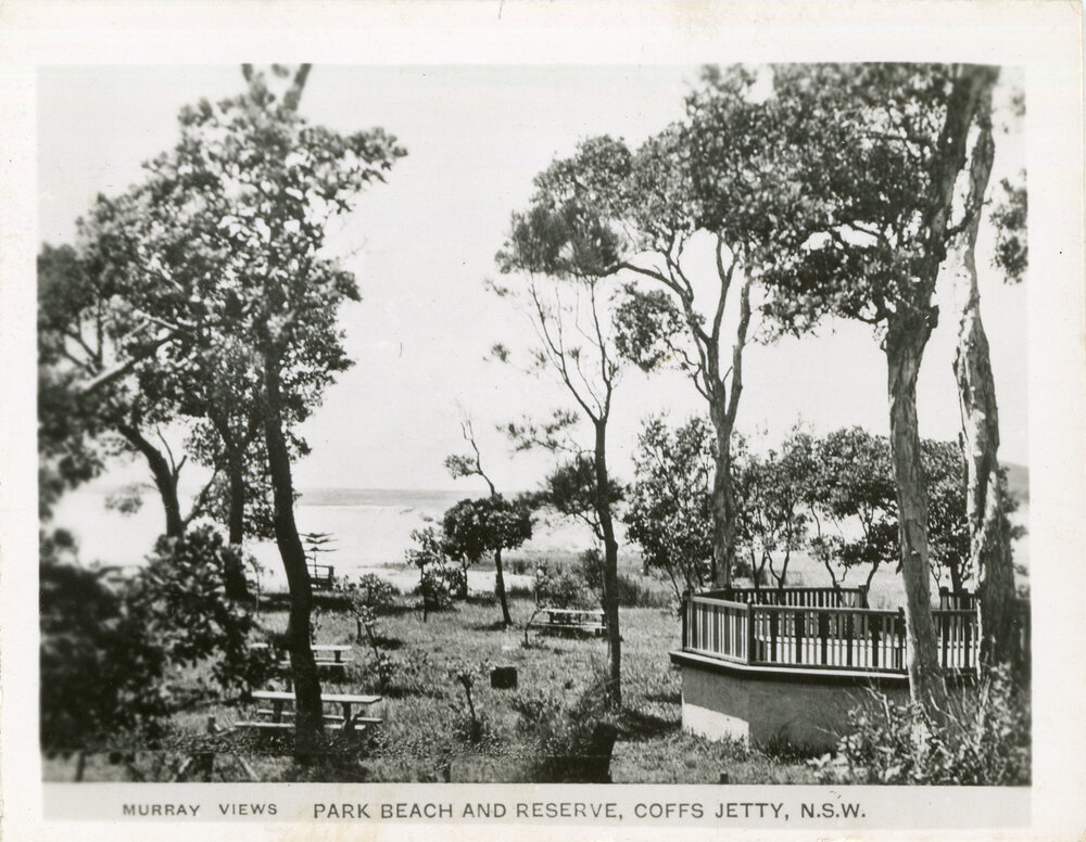 Park Beach Reserve and rotunda, c.1930s