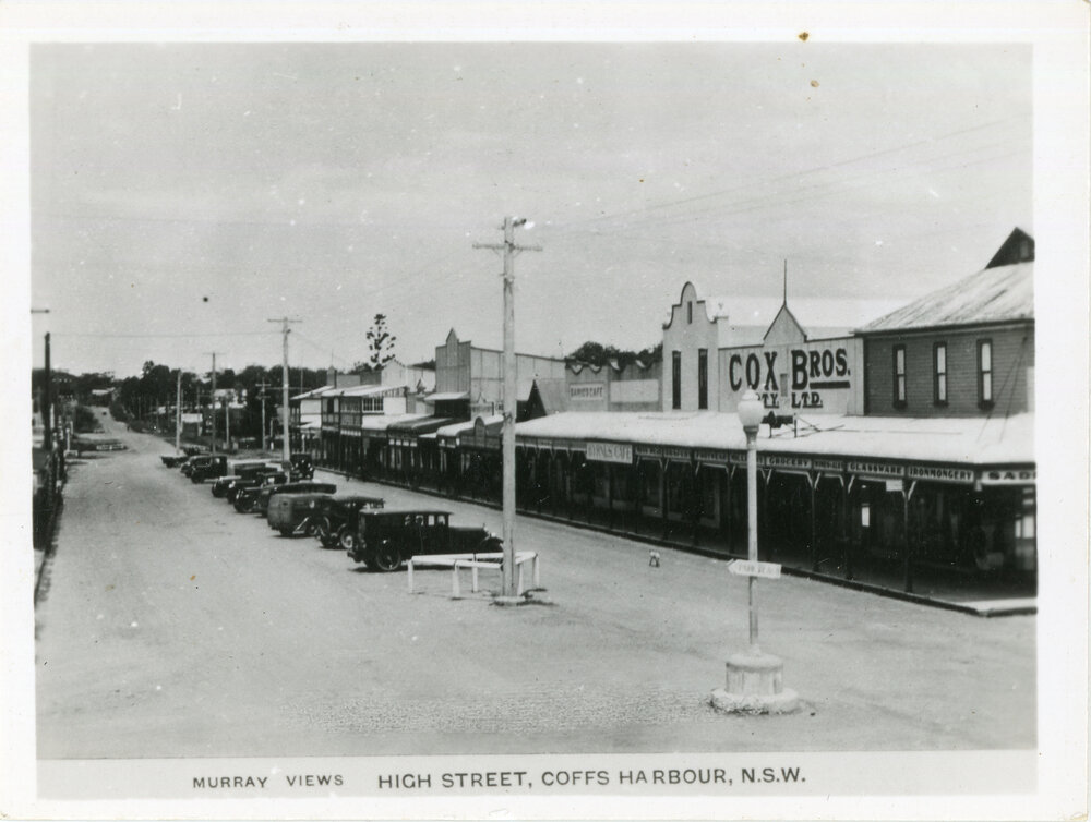 Cox Bros on High Street, 1930s
