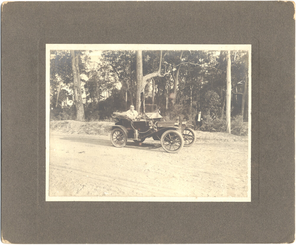 Dr William Wood and Charles Finch, c. 1913 