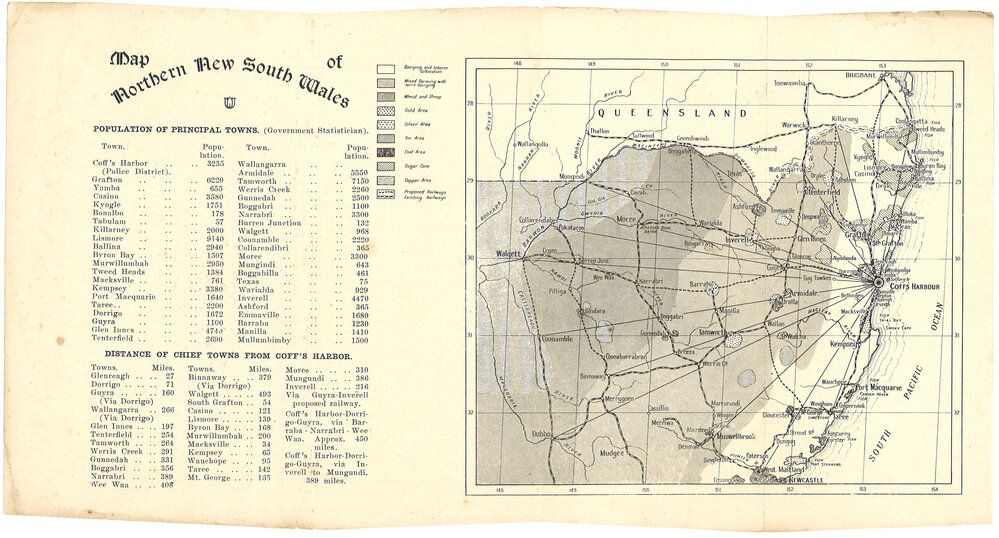 Guide Booklet to Coffs Harbor &amp; District, 1926
