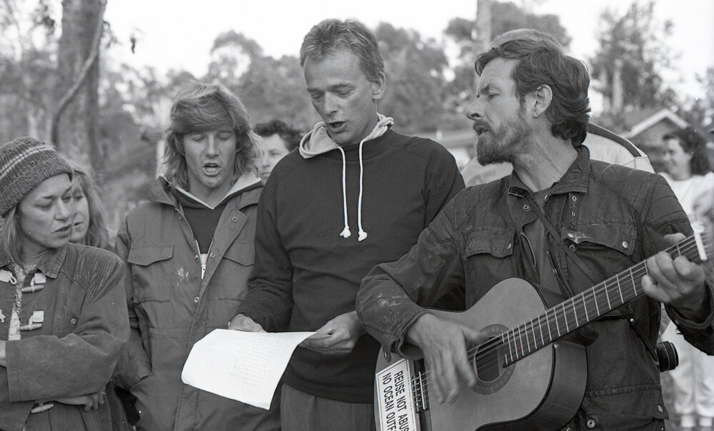A protest in music and verse, late 1991