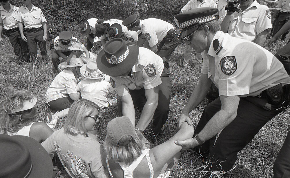 Under arrest, 26 November 1991
