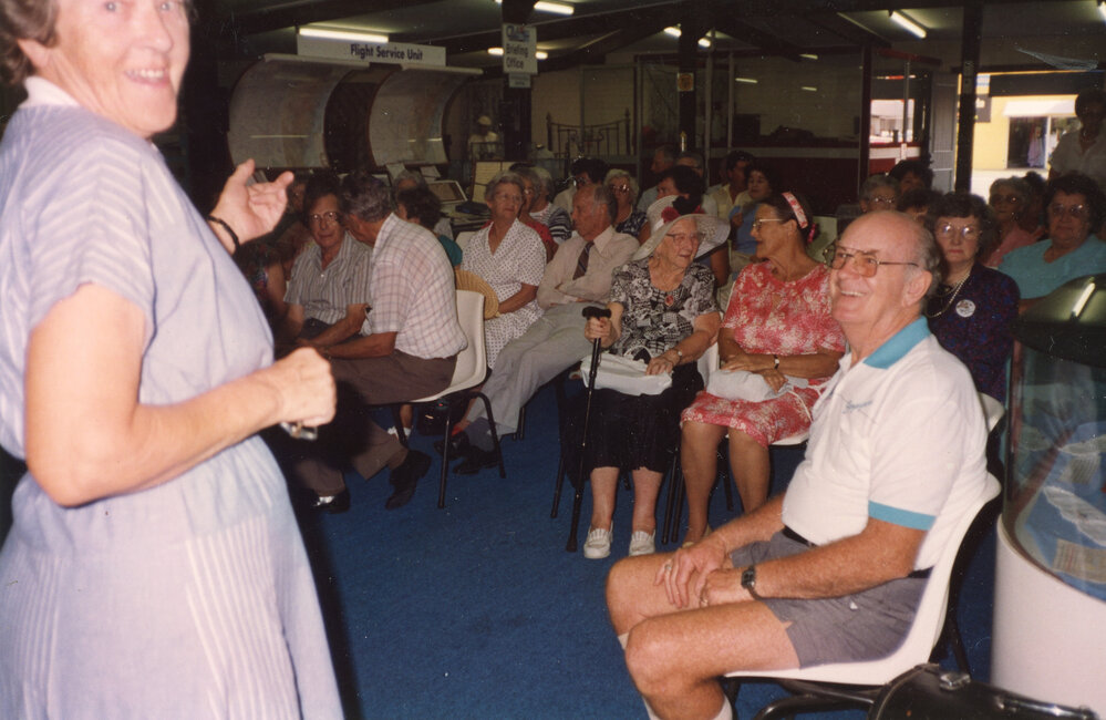 At the Regional Museum, 7 April 1993