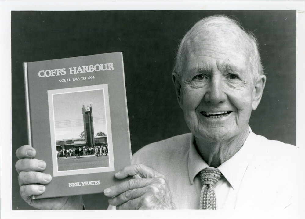Neil Yeates launches the second volume of his Coffs Harbour history, 1994