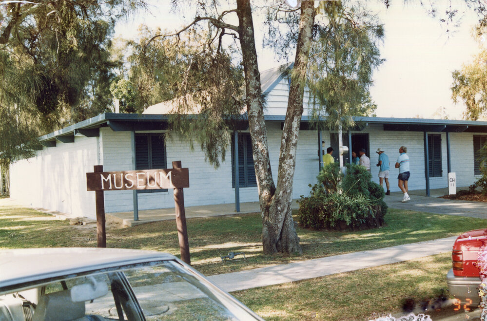 At the Museum working bee, 15 August 1992