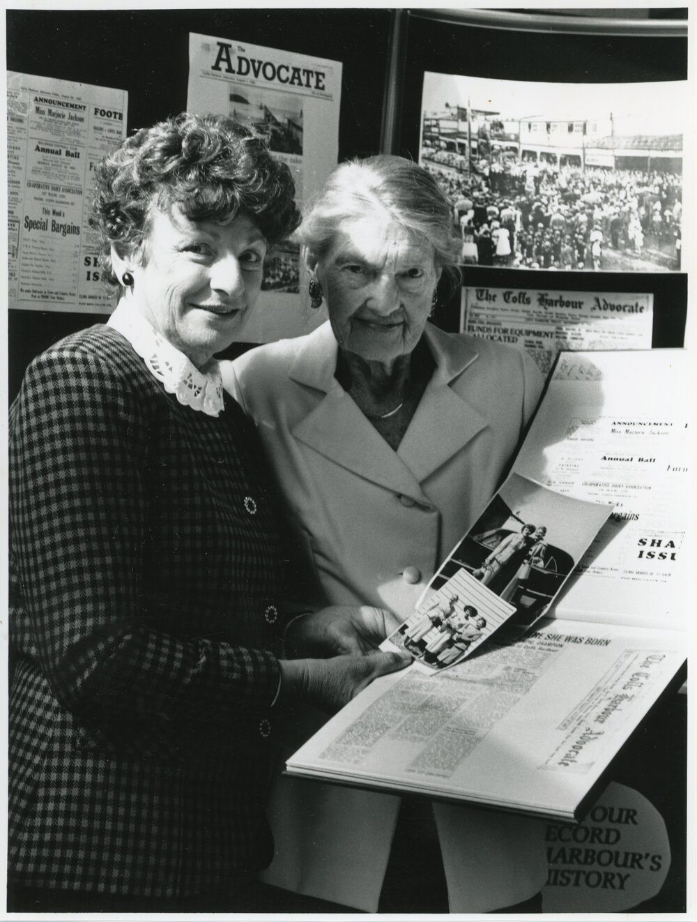 Marjorie Jackson Nelson and Hazel Jordan, 4 August 1992