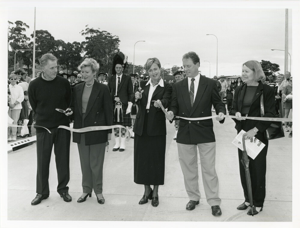 Opening of the Pacific Highway upgrade, August 2000