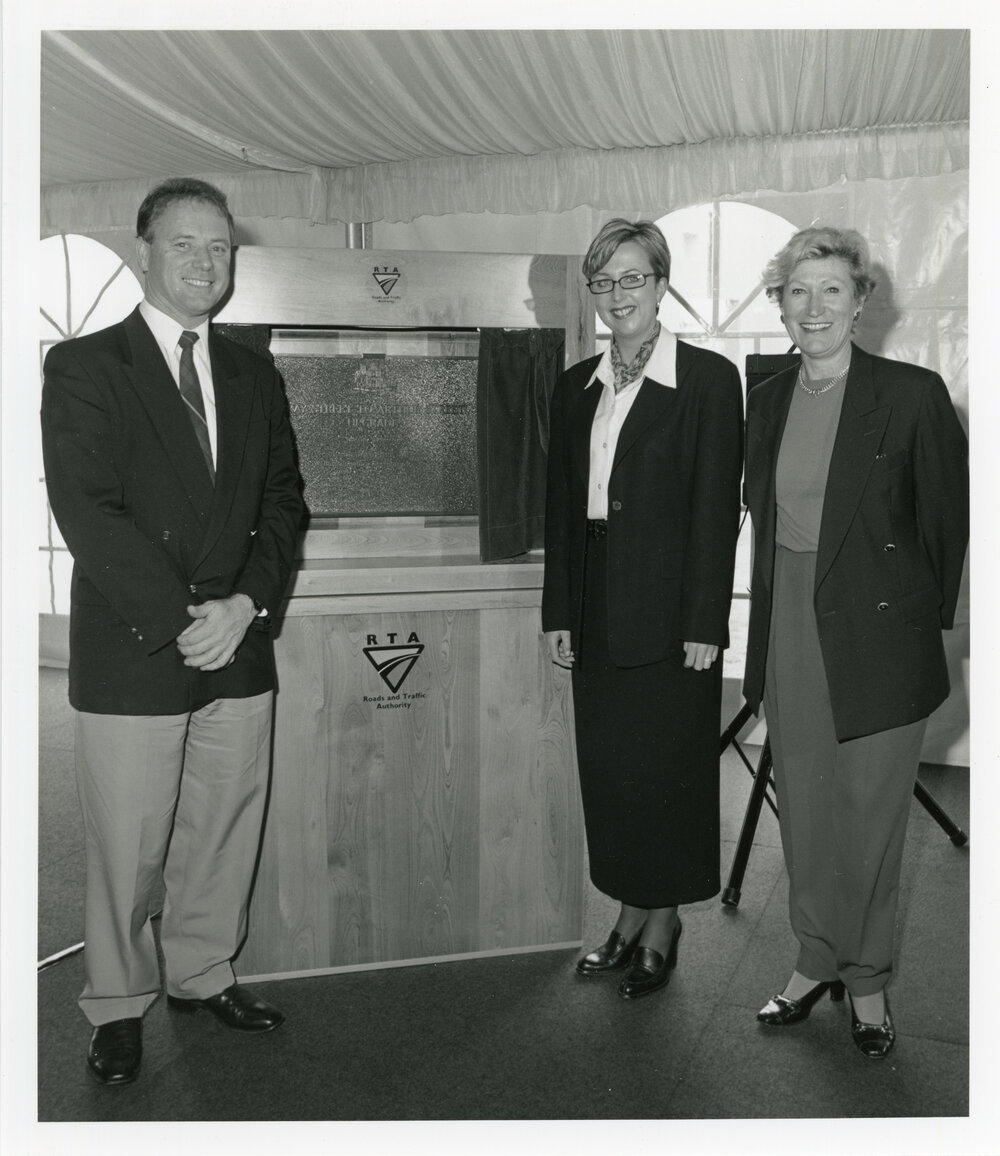 Opening of the Pacific Highway upgrade, August 2000