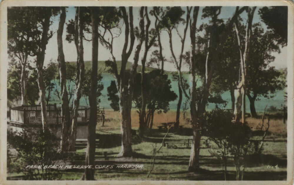 Park Beach Reserve and rotunda