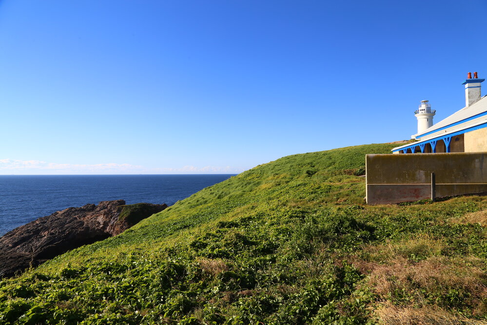 The eastern side of the northern cottage, 10 May 2019
