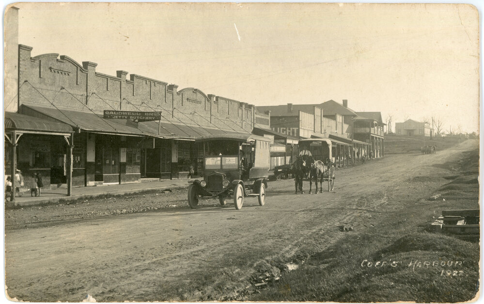 Caldwell Bros Jetty Butchery, 1922