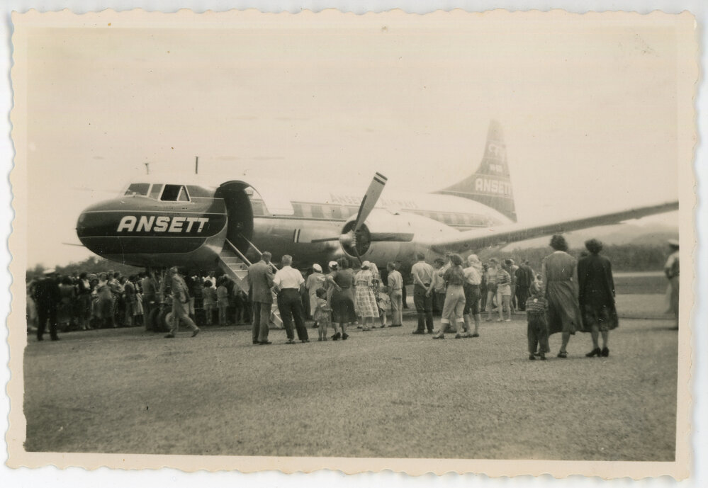 Ansett has landed