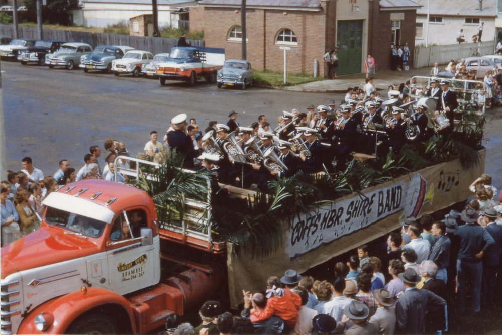 The Shire Band parade performance