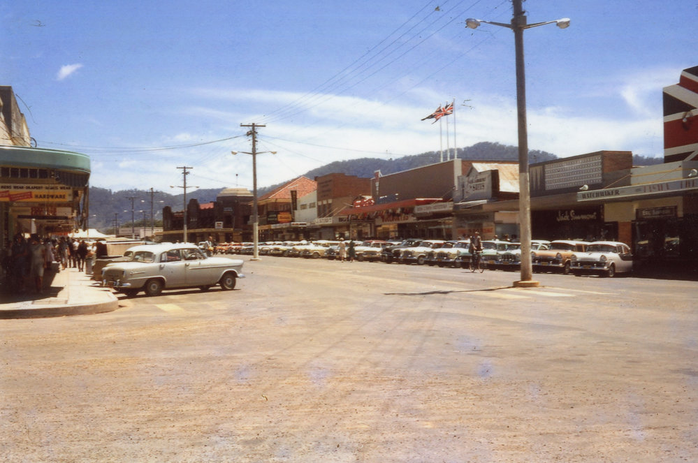 After the parade has passed by 