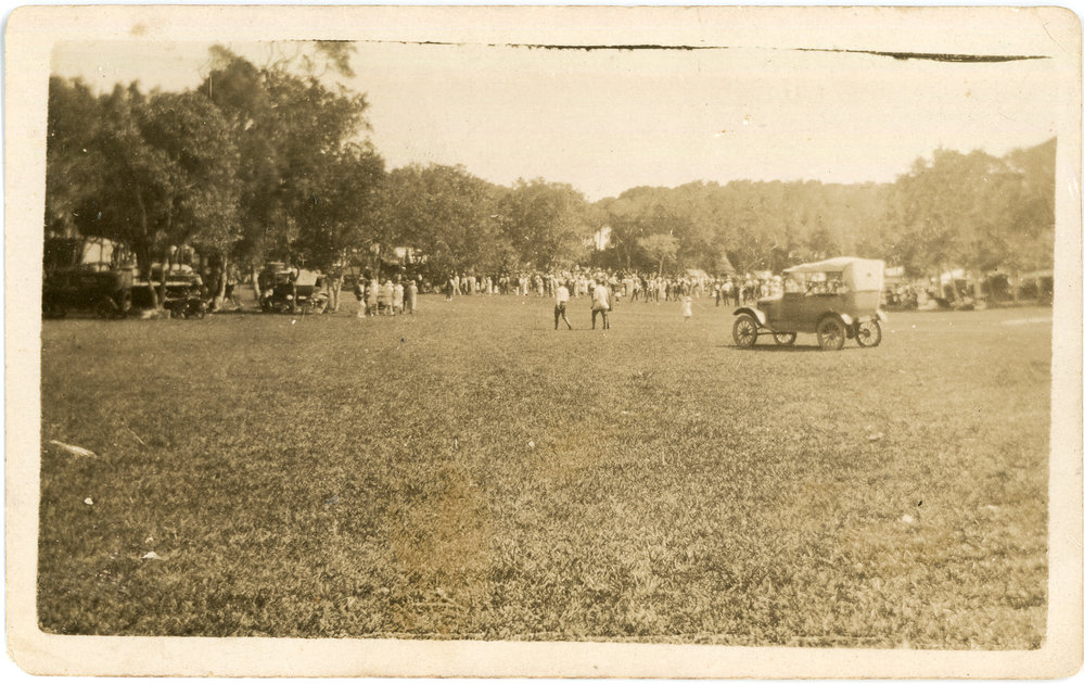 At the Corpus Christi event, 1920s