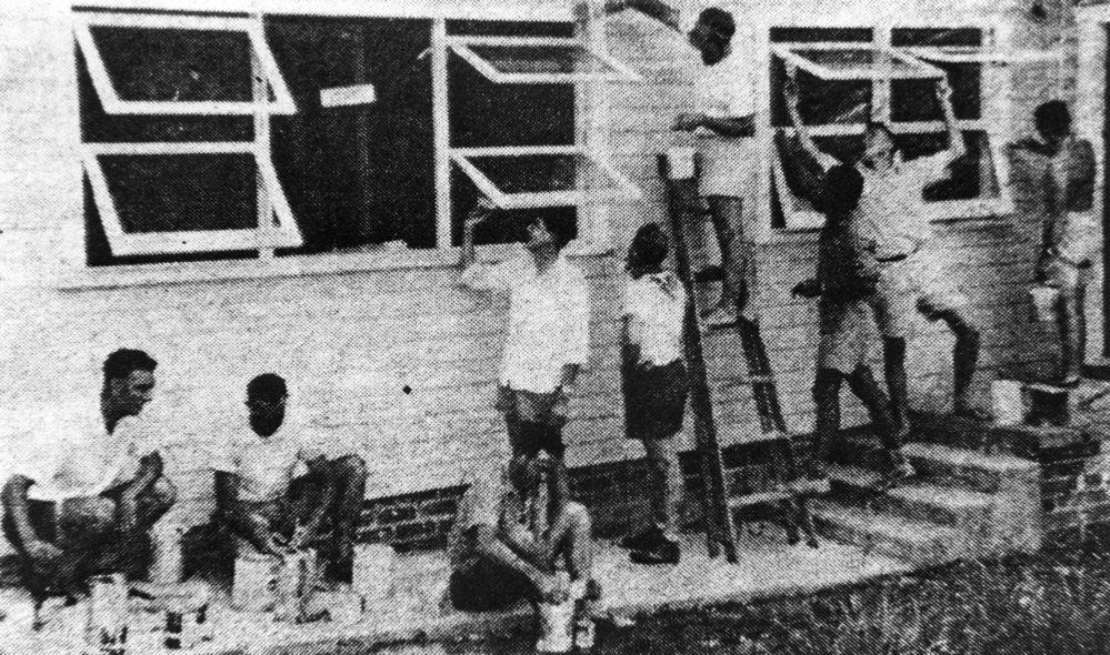 New house in Bent Street, February 1960