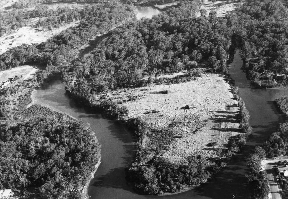 The sanitary and garbage depot site which became the Botanic Garden