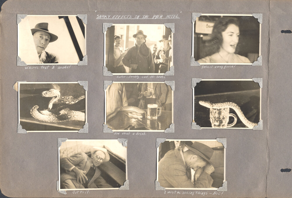 Snaky Effects in the Pier Hotel