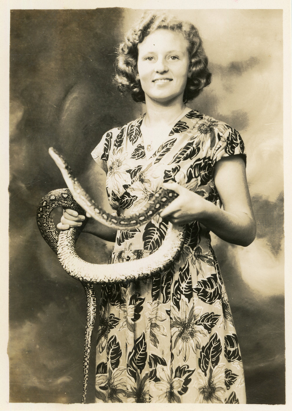 Photograph of Roma Hetherington with Joe Blake, c. 1950