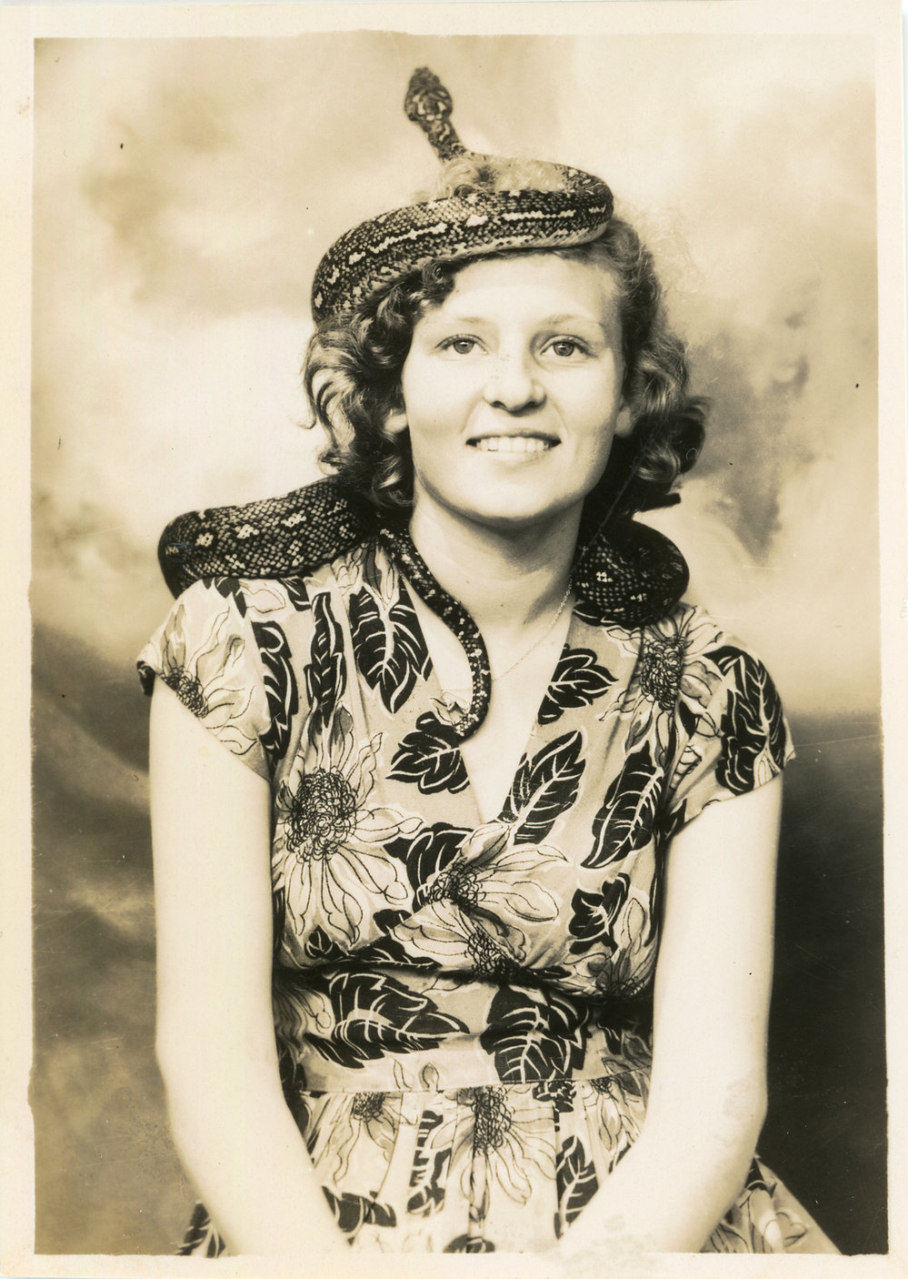 Photograph of Roma Hetherington with Joe Blake, c. 1950