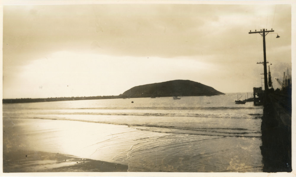 View of the Harbour and jetty, c. 1950s