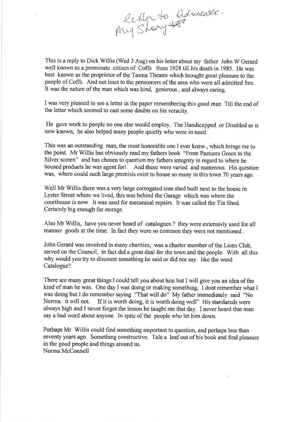 Jack Gerard and employees prepare to distribute cinema flyers, c.1950s