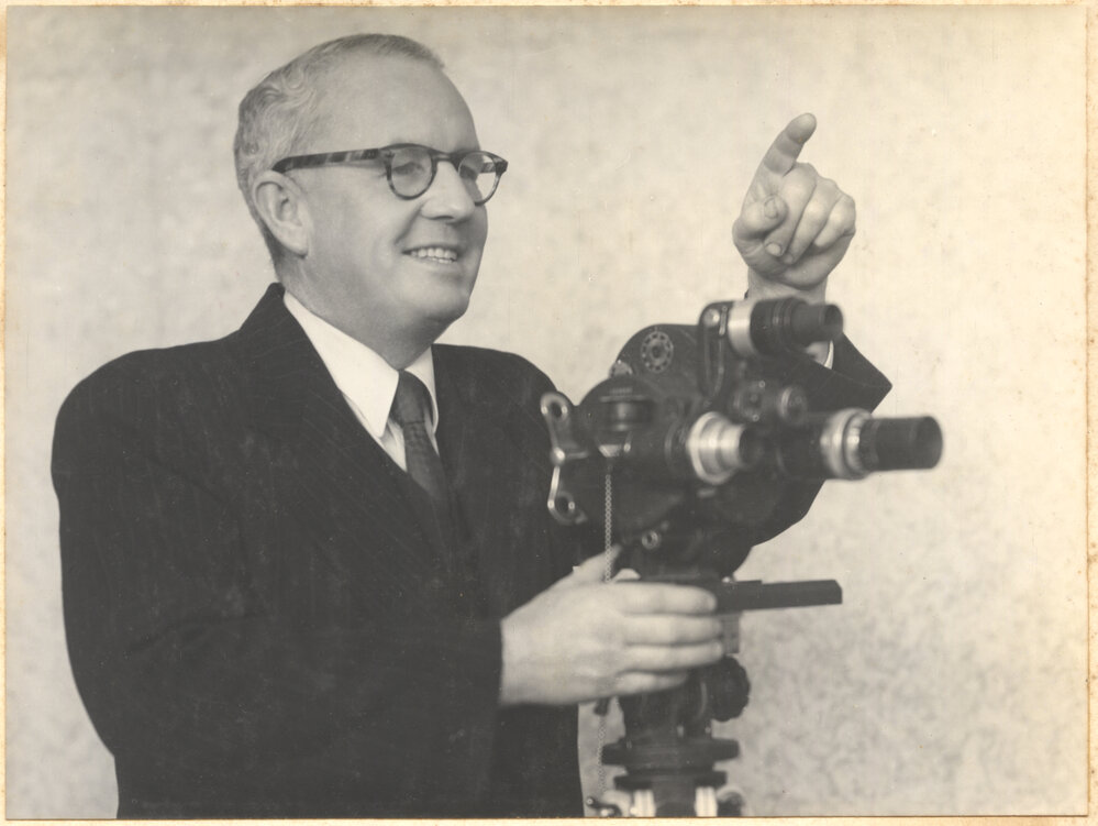 Jack Gerard and his camera