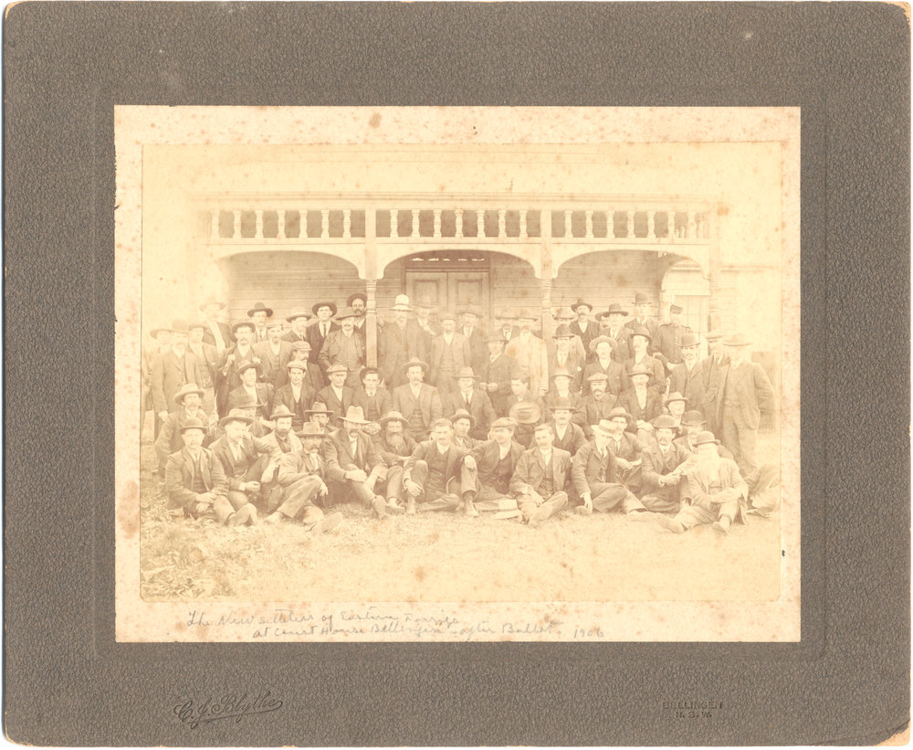 Settlers of the Eastern Dorrigo, 1906