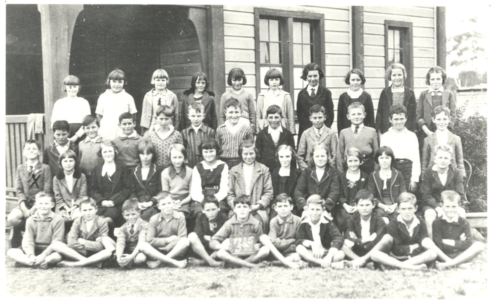 Public School Fifth Class, 1935