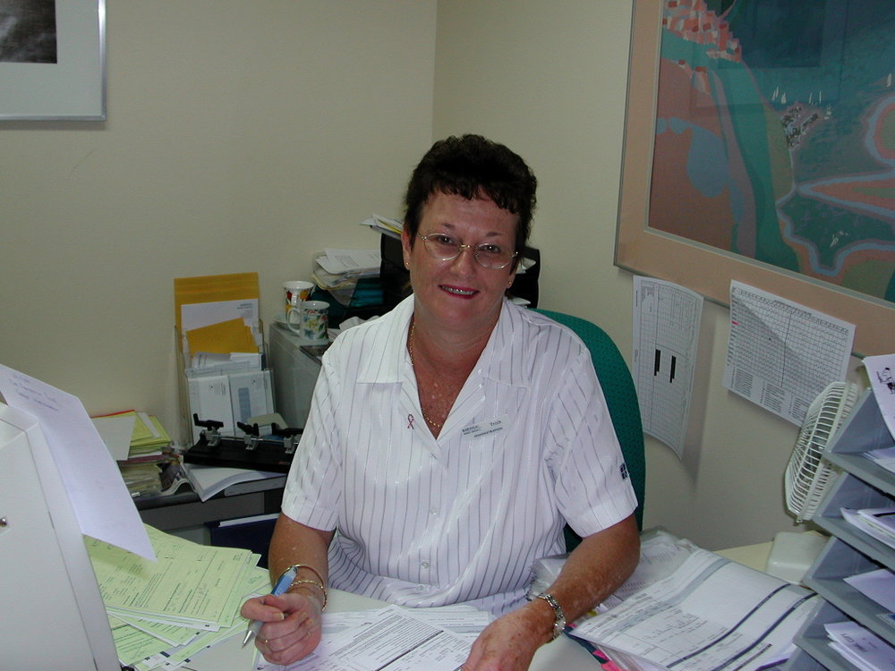 Administration Secretary Trish Carter at Baringa Private Hospital, 2006