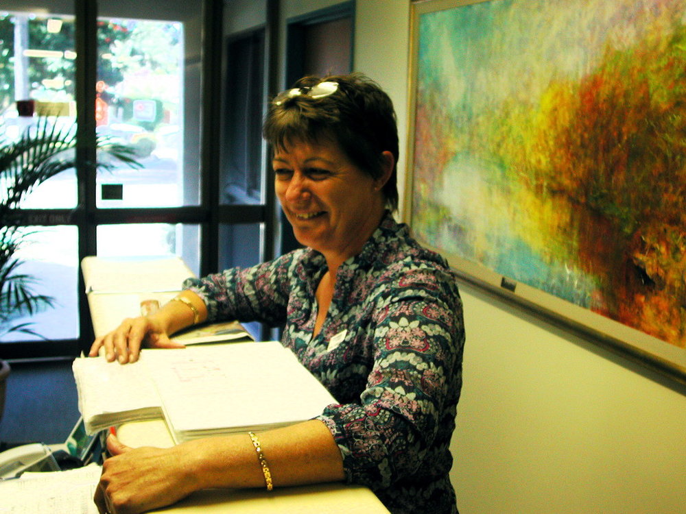 Day Centre Administrator Jenny Anderson at Baringa Private Hospital, 2006