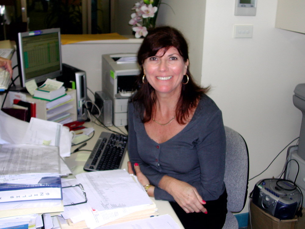 CEO Secretary Wendy Eden at Baringa Private Hospital, 2006