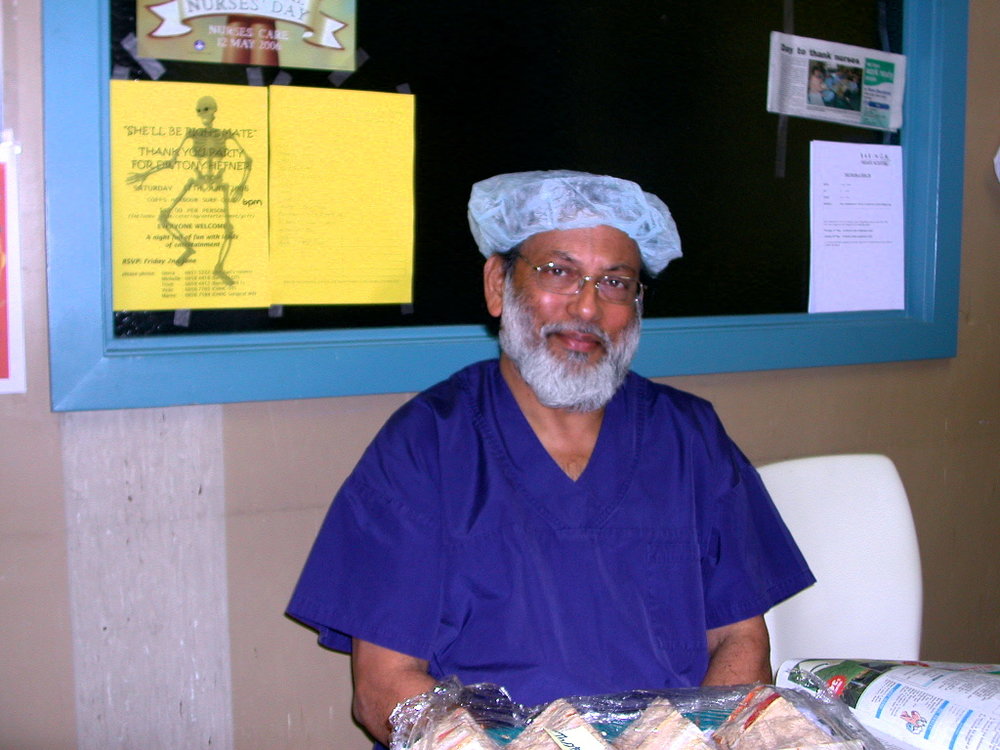 Plastic Surgeon Doctor Chandra Arianyagam at Baringa Private Hospital, 2006