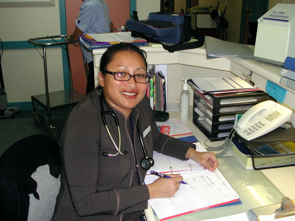 Resident Medical Officer Doctor Eunice Low at Baringa Private Hospital, 2006