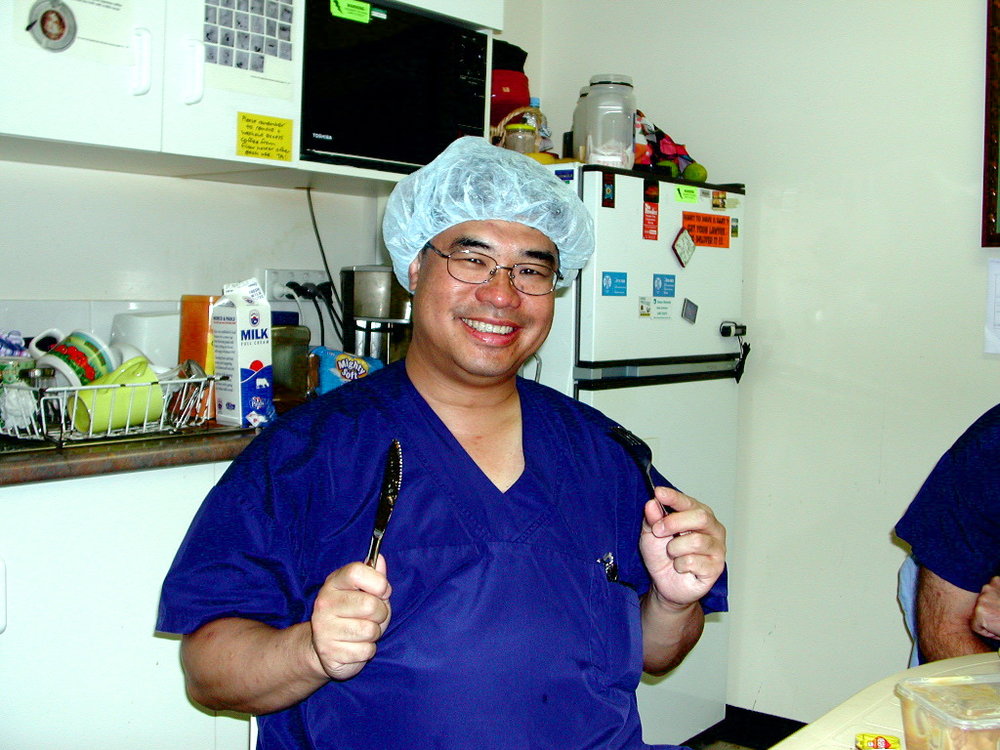 Orthopaedic Surgeon Doctor Ian Chan at Baringa Private Hospital, 2006
