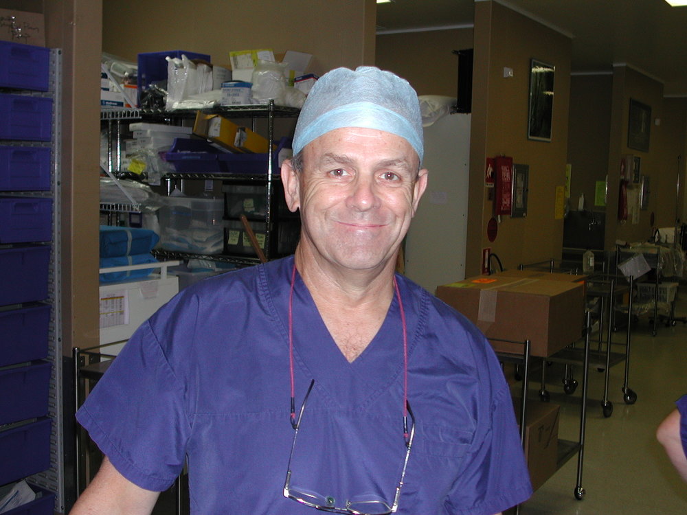 Anaesthetist Doctor John Blaxland at Baringa Private Hospital, 2006