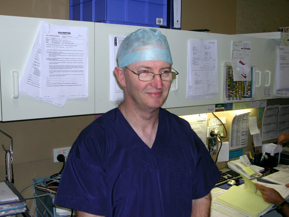 Urologist Doctor Mark Morrissey at Baringa Private Hospital, 2006