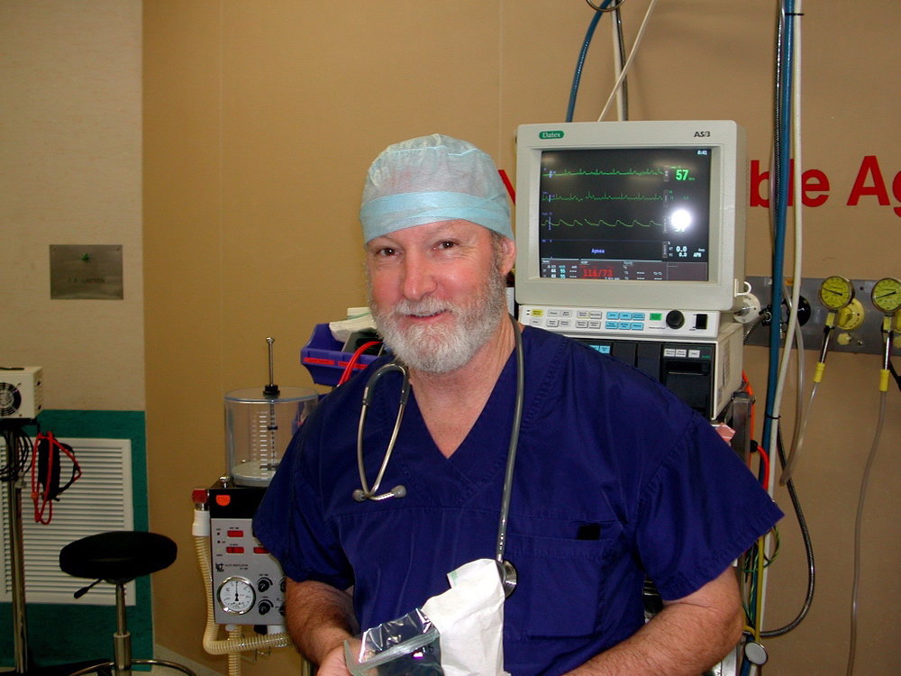 Anaesthetist Doctor Paul Moran at Baringa Private Hospital, 2006