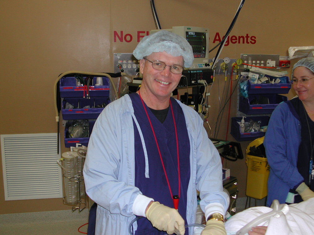 Anaesthetist Doctor Phillip Houlton at Baringa Private Hospital, 2006