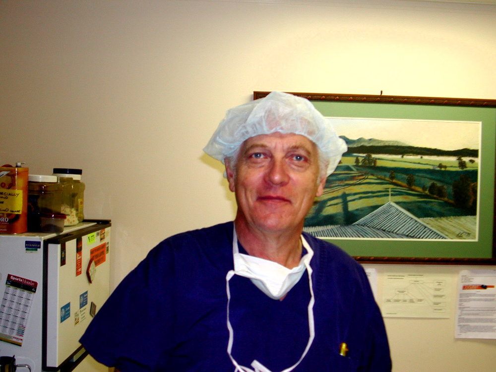 Plastic Surgeon Doctor Victor Zielinski at Baringa Private Hospital, 2006
