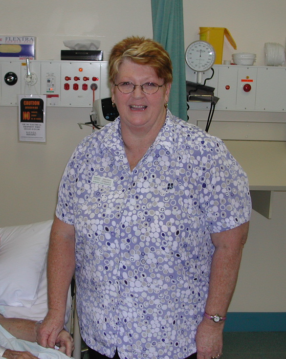 Recovery Sister Marilyn Chauncy at Baringa Private Hospital, 2006