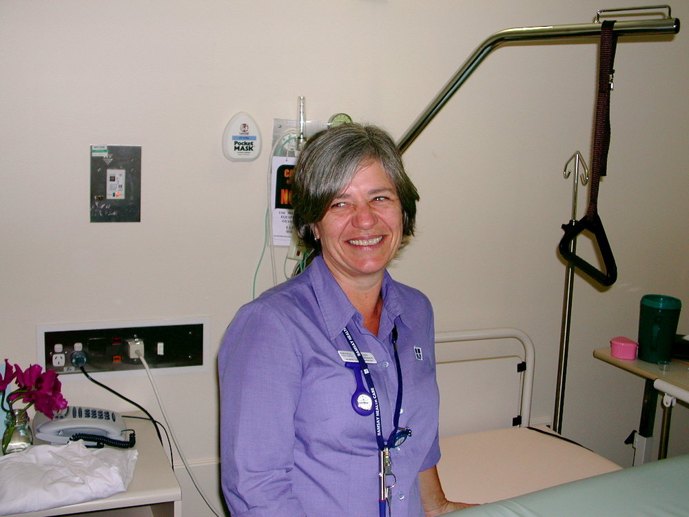 Medical Ward Sister Karen Blackburn at Baringa Private Hospital, 2006