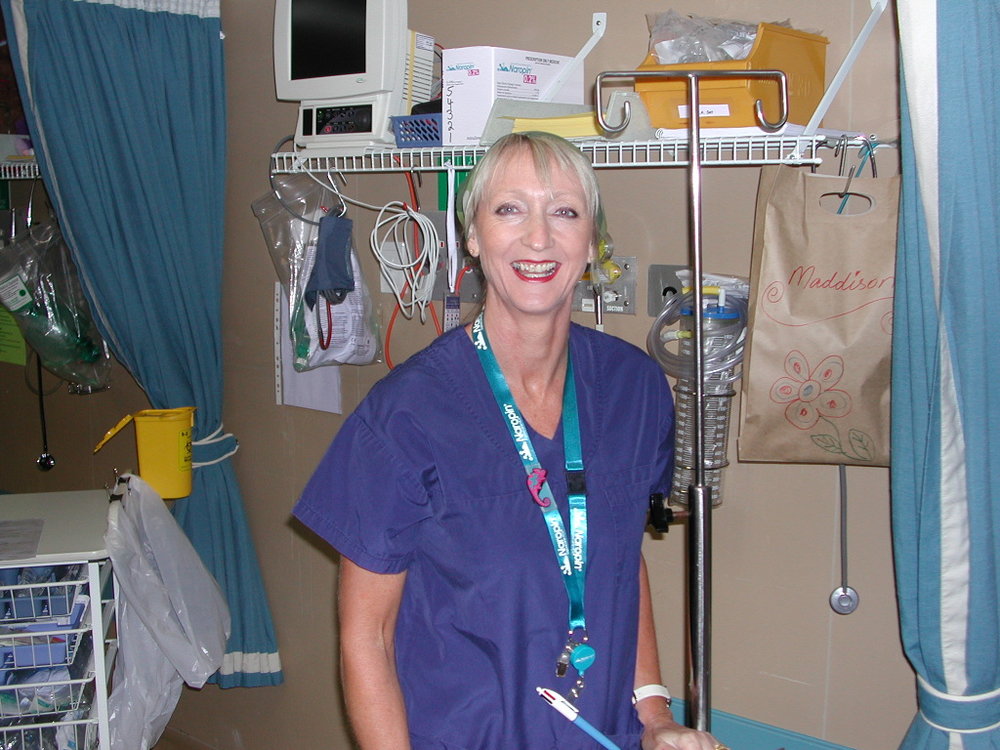 Recovery Sister Julie Peck in Baringa Private Hospital Theatre, 2006