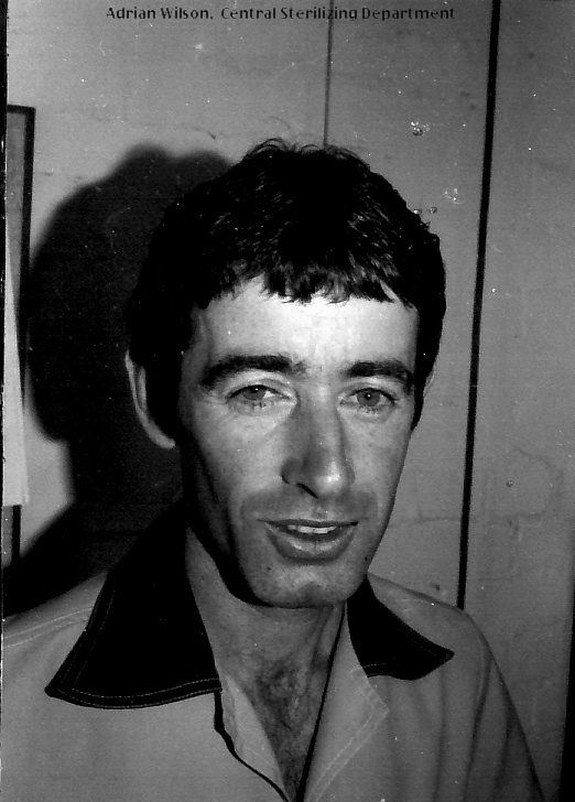 Adrian Wilson at the old Coffs Harbour Hospital, 1985